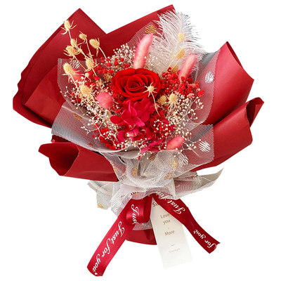 【Вечная жизнь】Подарок для рук Preference Eternal Rose (красный)