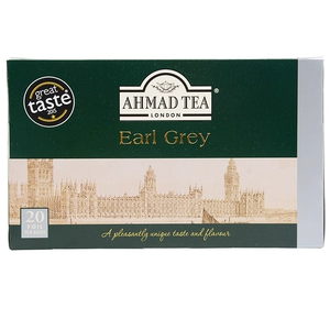 AHMAD TEA/Aman Earl Grey Black Tea (ароматизированный чай) 2г*20 импортируется из Объединенных Арабских Эмиратов