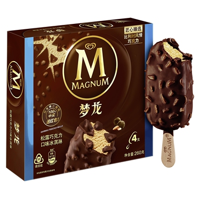 Menglong мороженое трюфель шоколадный аромат 260 г (4)