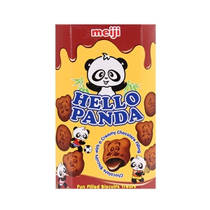 Печенье Meiji/Meiji Panda с двойным шоколадом-сэндвичем, 50 г, импортировано из Сингапура
