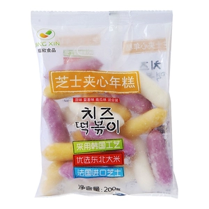 Jingxin Food Красочный сырный сэндвич с рисовым пирогом 200г