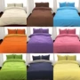 bộ đồ giường khách sạn bốn rắn màu chăn đơn sắc trọ tinh khiết màu đen ba mảnh vải chăn Dongkuan - Bộ đồ giường bốn mảnh bộ ga trải giường everon