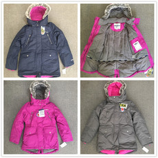 Лыжная одежда 出口加拿大女童儿童滑雪服 加长修身款滑雪服上衣 加厚保暖-30 OK