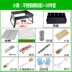 bếp ga mini du lịch BBQ Mini Field Than Home BBQ Giá ngoài trời Di động nhỏ Giá nướng BBQ đơn Bộ dụng cụ đầy đủ bếp ga du lịch mini bếp du lịch dã ngoại 