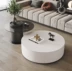 bàn trà vuông Ý tối giản bàn trà tròn ánh sáng căn hộ nhỏ sang trọng bàn trà gỗ nguyên khối Internet người nổi tiếng đơn giản hiện đại Tủ TV kết hợp bàn ghế gỗ hiện đại Bàn trà