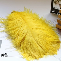 Высококачественные волосы хвоста 30-35 нежные желтые 50