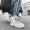 Đàn ông và phụ nữ văn học mua sắm giày mùa đông Hàn Quốc xu hướng giày cao hoang dã siêu cháy giày Martin giày nam giày thể thao sneaker