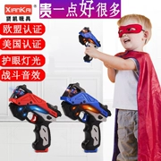 Súng đồ chơi trẻ em âm thanh phát ra âm thanh và ánh sáng 1-3 tuổi 2 tuổi trẻ em trẻ em súng lục trẻ em