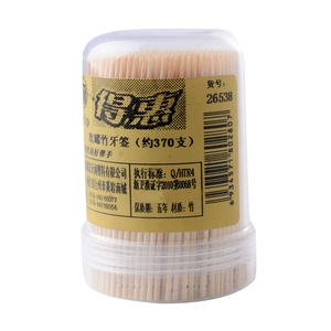 Dehui Soft Can Бамбуковые зубочистки (370 шт.)