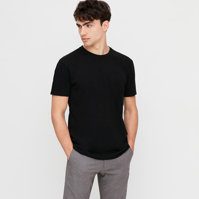 Университетская быстрая круглая шея T -Shirt (короткие рукава) 433025 Uniqlo