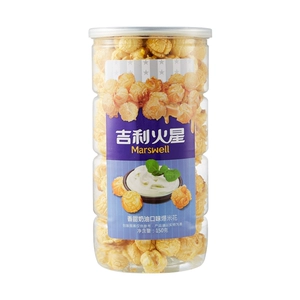 [吉利火星香甜奶油口味爆米花150克/罐]