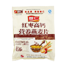 冲饮谷物 智仁红枣高钙营养燕麦片 800克/袋 GML