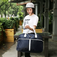 Công suất lớn Túi hành lý ngắn của Hàn Quốc túi du lịch nữ túi xách tay nữ nhẹ di chuyển đơn giản balo du lịch nam