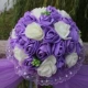 Фиолетовые цветы диаметром 20 см