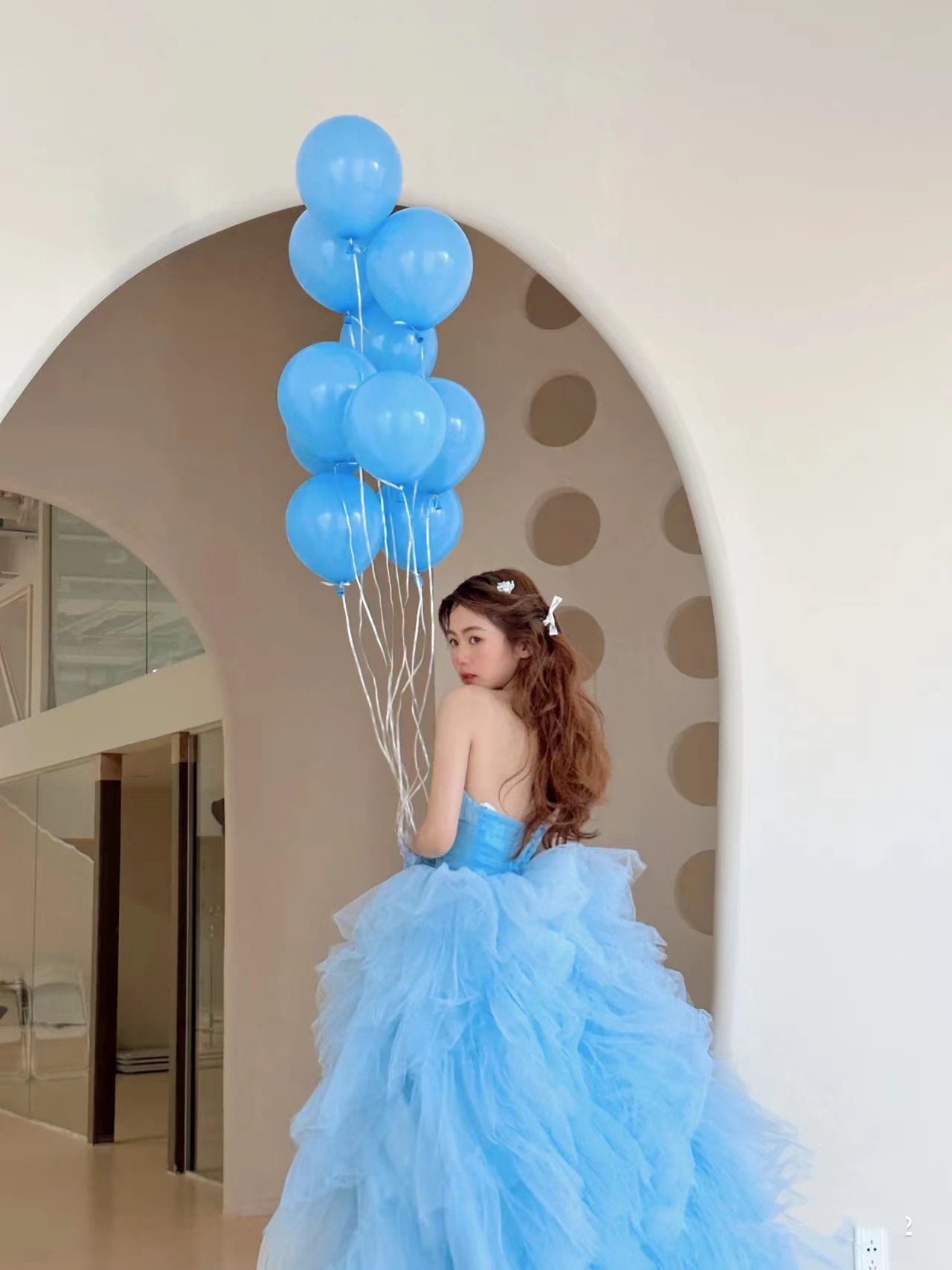 Wedding dress, clothing suitable for photo sessions, tutu skirt