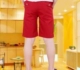 Красная мини-юбка, шорты