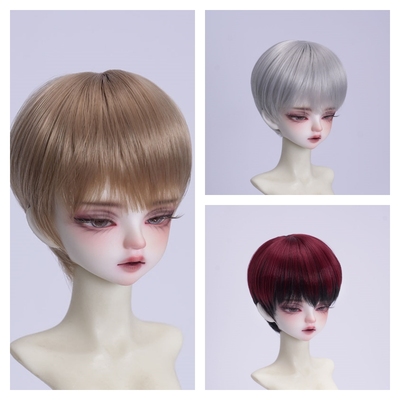 taobao agent Eight -year -old new store new products were launched 45 days 3 points, 3 points, Meitai wig BJD wigs, short hair, short hair versatile hair