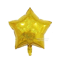 18-дюймовая золотая лазерная пентаграмма