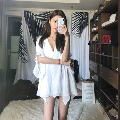 韩版夜店连衣裙2018时尚新款女装名媛气质酒吧性感低胸修身A字裙-淘宝网 韩版夜店连衣裙2018时尚新款女装名媛气质酒吧性感低胸修身A字裙-淘宝网