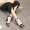 Dép Stiletto nữ mùa hè từ đơn giản khóa mở hở ngón màu đen rỗng Giày nữ Roman Phiên bản Hàn Quốc của giày cao gót 8cm hoang dã