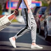 Hàn quốc phiên bản của xu hướng thể thao quần giản dị chín quần của nam giới hoang dã quần mới sinh viên phần mỏng quần chân quần harem