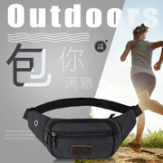 Wearable new canvas túi điện thoại di động của nam giới đa chức năng thực tế túi thể thao ngoài trời và giải trí chạy túi