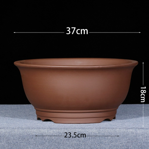 Yixing Purple Sand Basin Special Bonsai Basin Basin Basin Pount Pount Plate