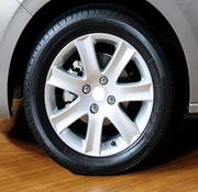 Dongfeng Peugeot 301 bánh xe 15 inch logo 307 206 207 sửa đổi nâng cấp vòng nhôm hợp kim nhôm - Rim