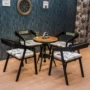 Bàn đàm phán và bàn ghế tròn khu vực nghỉ ngơi cá tính đơn giản và đơn giản cá tính nội thất căng tin cửa hàng nhà hàng cá tính 4s - Giải trí / Bar / KTV bàn bar dài