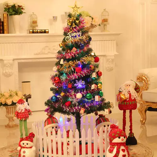 Рождественский реалистичный декор, комплект для домашнего использования, 1.5м, подарок на день рождения