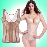 Áo nịt ngực quần áo bụng giảm béo phần mỏng corset chặt chẽ siêu mỏng chất béo vô hình mm sau sinh hút mỡ corset mùa hè