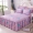 Cộng với bông bedspread bông giường váy trượt Simmons bảo vệ nắp 1,5m giường trải giường 1.8m2 ba Set - Váy Petti ga giường có viền