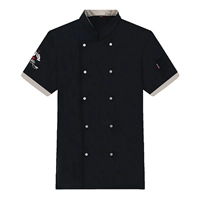 Маленькая пресса черные короткие рукава