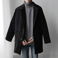 Mùa đông mới áo len nam ngắn của nam giới áo Hàn Quốc phiên bản của người đàn ông áo len của len cashmere nam quần áo shop áo khoác nam