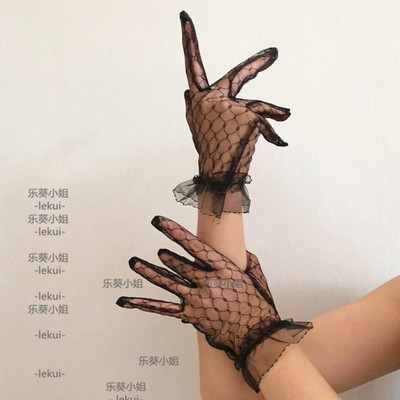 taobao agent Short sexy retro gloves, Lolita style