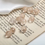 Ретро антикварный прозрачный аксессуар, серьги, аксессуары, 12мм