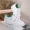 Mùa xuân và mùa thu Phiên bản Hàn Quốc của bề mặt da Giày Velcro thoáng khí màu trắng nữ giày vải trắng hoang dã Giày thể thao đường phố