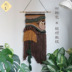 Giải trí lợi ích [Qingqiu] dệt tay tấm thảm chất liệu gói Bắc Âu tường treo phòng khách trang trí diy đầu giường tường tranh Tapestry