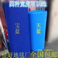 Dùng một lần sky blue wedding bột màu xanh lá cây đỏ xanh tím vàng tím đỏ lễ kỷ niệm sân khấu đám cưới kho báu thảm màu xanh