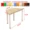 Nội thất trường học lớp đào tạo kết hợp bàn khảm hình thang bàn hình học tiểu học bàn và ghế sửa chữa lớp nghệ thuật bàn phân - Nội thất giảng dạy tại trường mẫu bàn học cho bé lớp 1