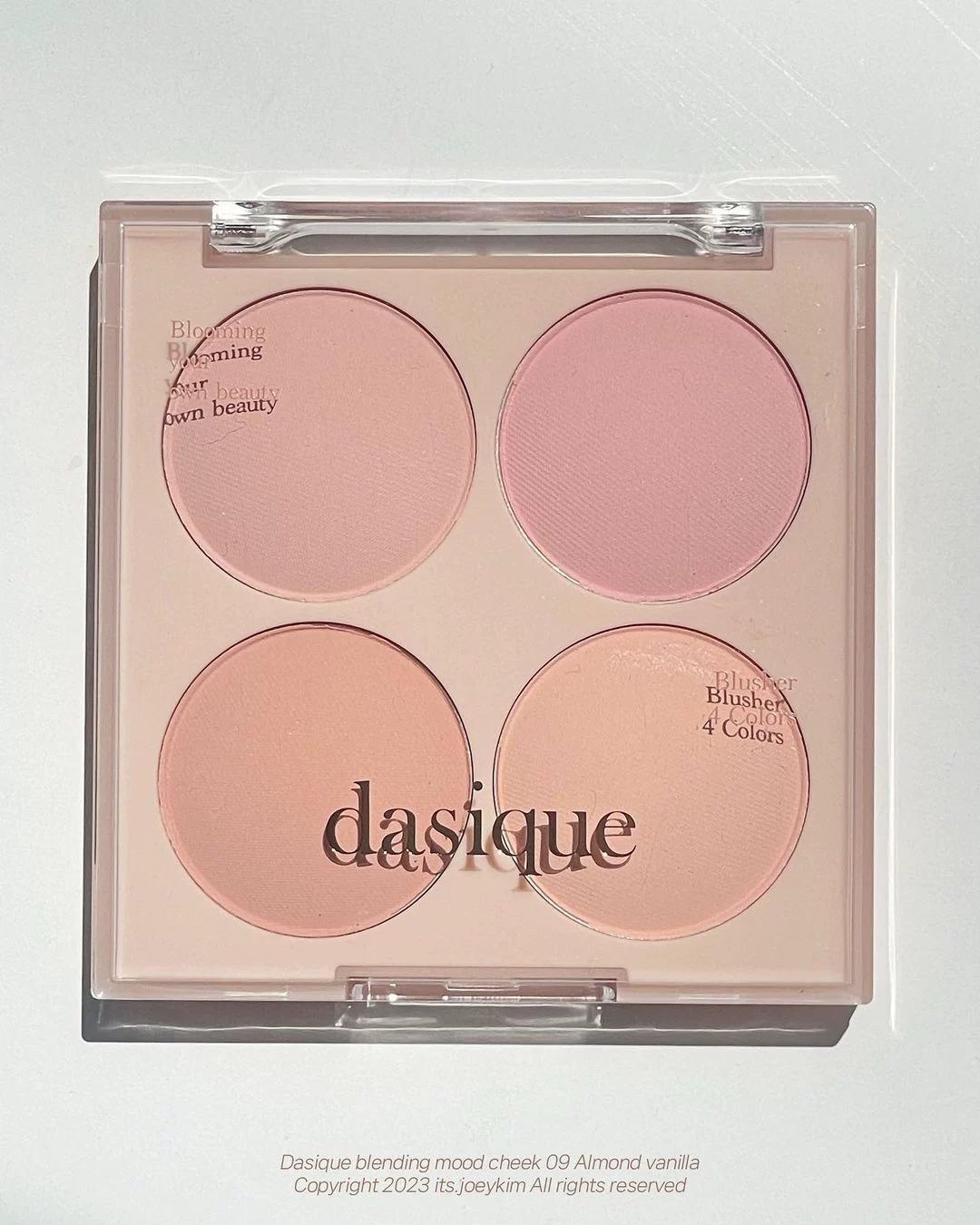DASIQUE Daixi Ice Cream серия четырехцветная румяна Blending Mood Cheek07/08/09