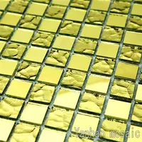 Золотое зеркало+рисунок золотистого камня