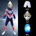 Halloween Trẻ Em Trang Phục Bé Trai Siêu Anh Hùng Trình Diễn Quần Áo Ultraman Jumpsuit Bộ Đồ Bé Trai 