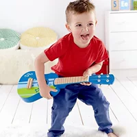 Guitar Đức giai điệu đầu trẻ em đồ chơi trẻ em Hawaii nhỏ guitar ukulele văn hóa âm nhạc - Đồ chơi nhạc cụ cho trẻ em bộ trống cho bé trai