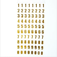 Цифровые наклейки, золотая наклейка