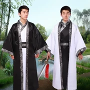 Trang phục du lịch Hanfu nam kiếm sĩ anh hùng học giả quần áo cổ đại chụp ảnh cá nhân đoạn phim quay trang phục dân tộc
