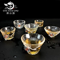 Японская стиль 茗 日 锤 锤 锤 日 日 日 日 Master Cup Crystal Прозрачная чашка недавняя чашка кунг -фу чай