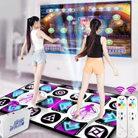 Танцующая беспроводная электрическая видеоигра подходящий для игр для двоих, ноутбук для спортзала, человеческий датчик