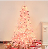 Рождественская розовая рождественская елка Пакет 1,5/1,8 метра Sakura Sakura Gradm -разгружающе