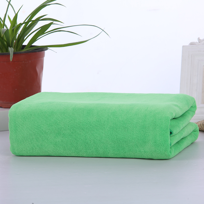 GreenBeauty Salon enlarge Bath towel Foot therapy shop hotel Bed towel special-purpose Sofa towel than pure cotton water uptake Quick drying No hair loss